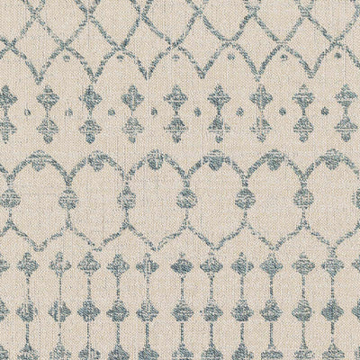 Ivory Blue Summit Indoor & Outdoor Rug - Clearance