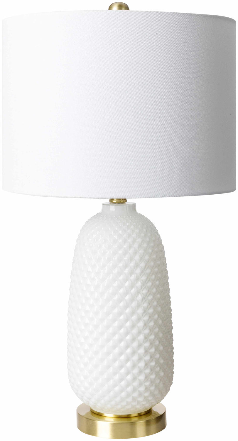Sarangpur White Table Lamp - Clearance
