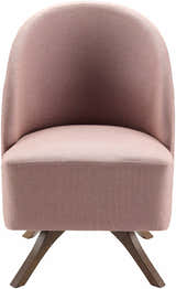 Tenampulco Dark Brown Swivel Chair - Clearance