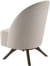 Tenampulco Beige Swivel Chair - Clearance