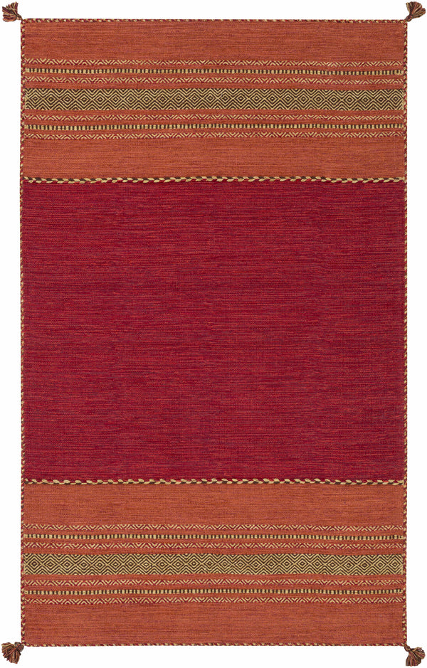 Mcbrides Orange&Red Handmade Carpet