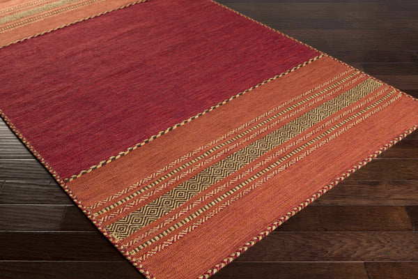 Mcbrides Orange&Red Handmade Carpet