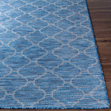 Blue Moolap Outdoor Rug - Clearance