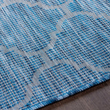 Blue Moolap Outdoor Rug - Clearance