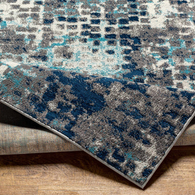 Sandown Blue Area Rug - Clearance