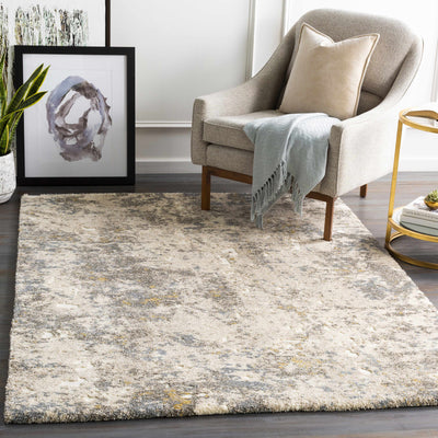 Alabaster Abstract Area Rug