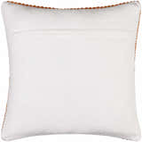 Trory Burnt Orange Throw Pillow
