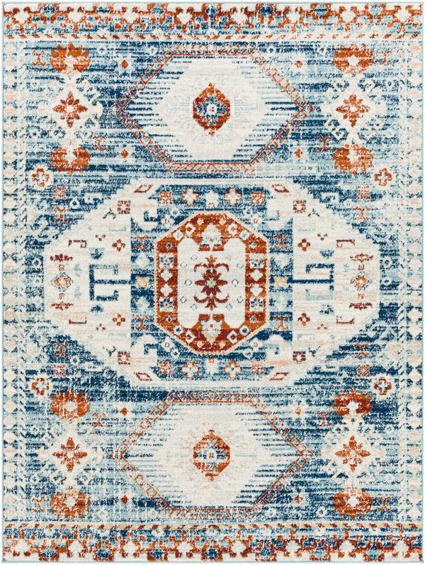Tullow Blue Area Rug - Clearance