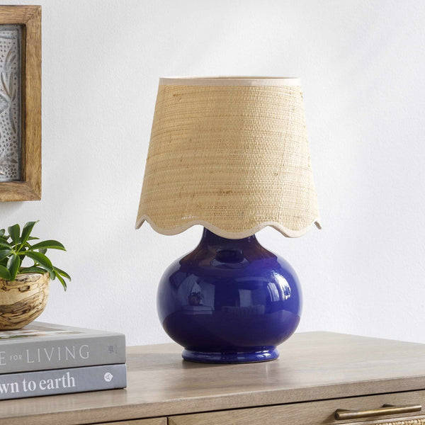 Theisseil Navy Blue Table Lamp