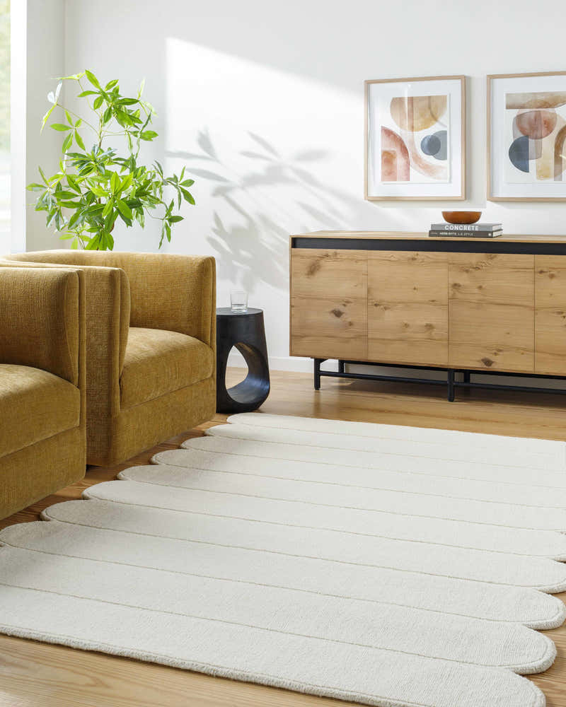 Tayte White Abstract Area Rug – Boutique Rugs