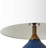 Tramutola Blue Contemporary Table Lamp