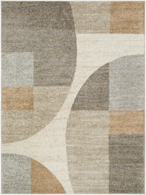 Trini Brown Geometric Area Rug