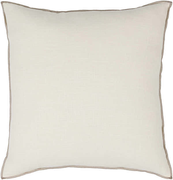 Tobin Beige Throw Pillow