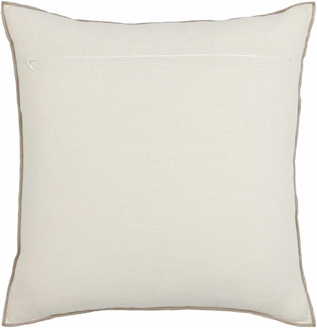 Tobin Beige Throw Pillow