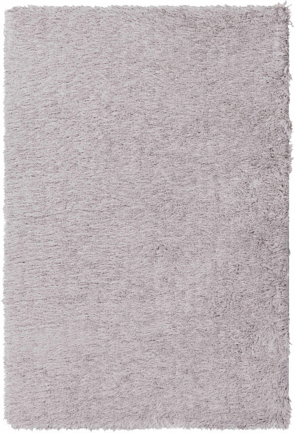 Light Gray Soft Solid Shag Rug - Clearance