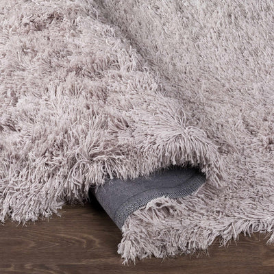 Light Gray Soft Solid Shag Rug - Clearance