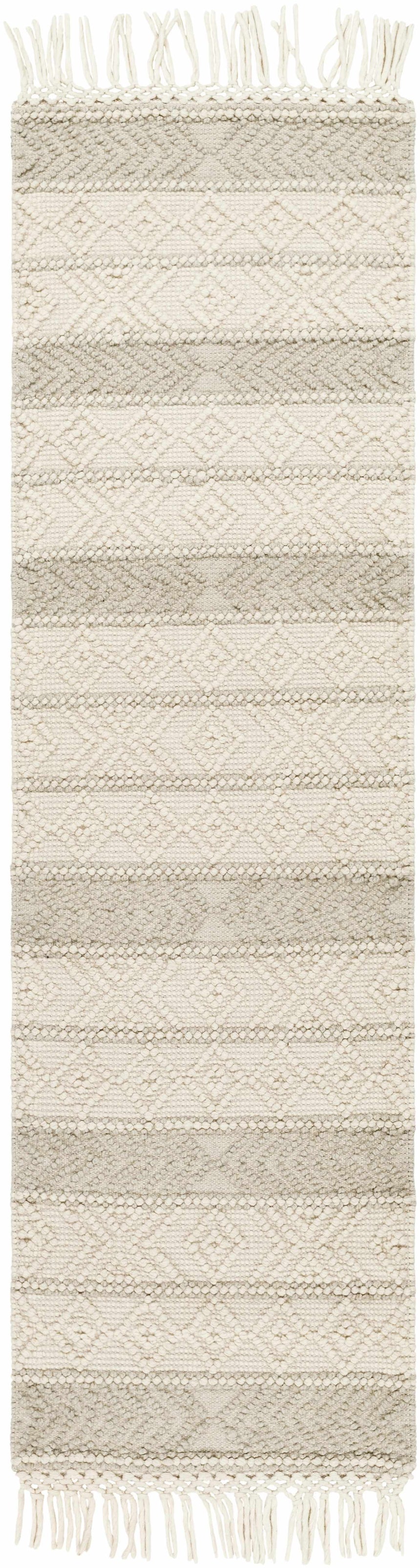 Ummi Wool Rug with Tassels - Clearance
