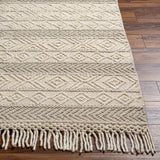 Ummi Wool Rug with Tassels - Clearance