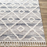 Upham High/Low Pile Rug with Tassels - Clearance