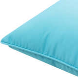 Vaiden Aqua Square Outdoor Throw Pillow - Clearance
