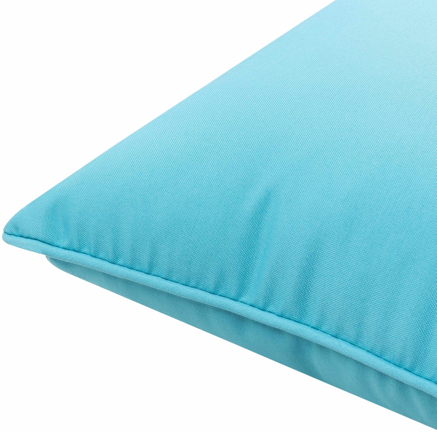 Vaiden Aqua Square Outdoor Throw Pillow - Clearance