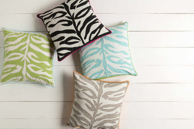 Brownton Black&White Zebra Accent Pillow - Clearance