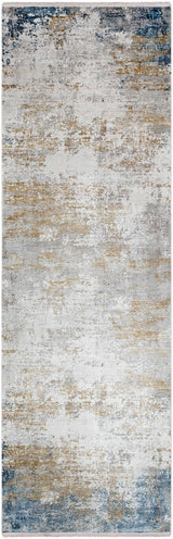 Vassar Luxury Fringed Faux Silk Rug