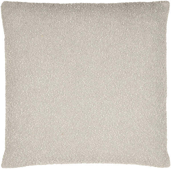 Vedat Pebble Gray Throw Pillow - Clearance