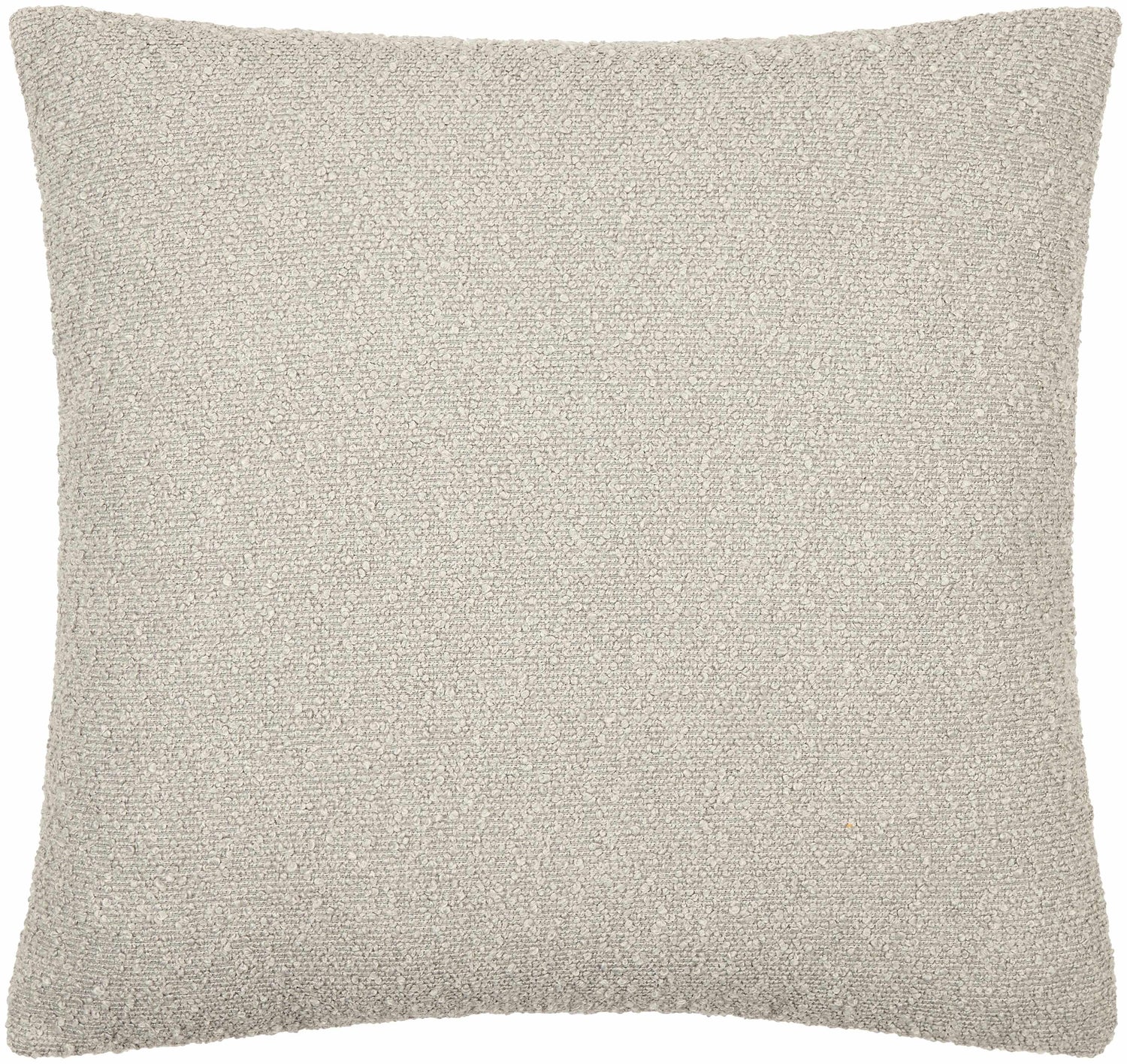 Vedat Pebble Gray Throw Pillow