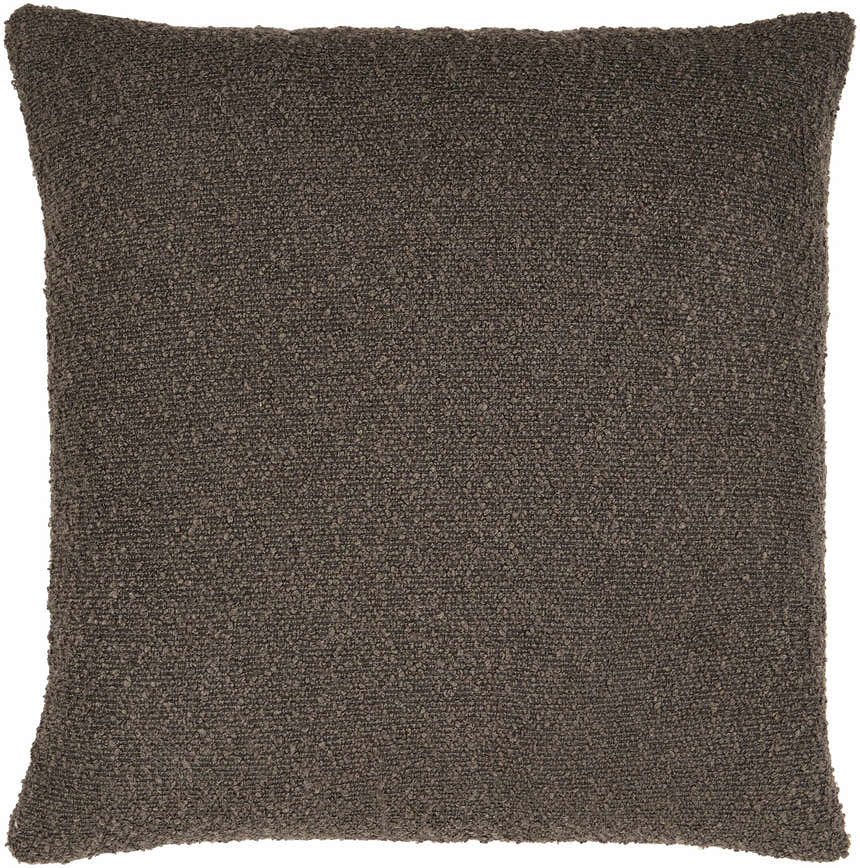 Vedat Charcoal Throw Pillow