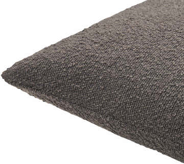 Vedat Charcoal Throw Pillow