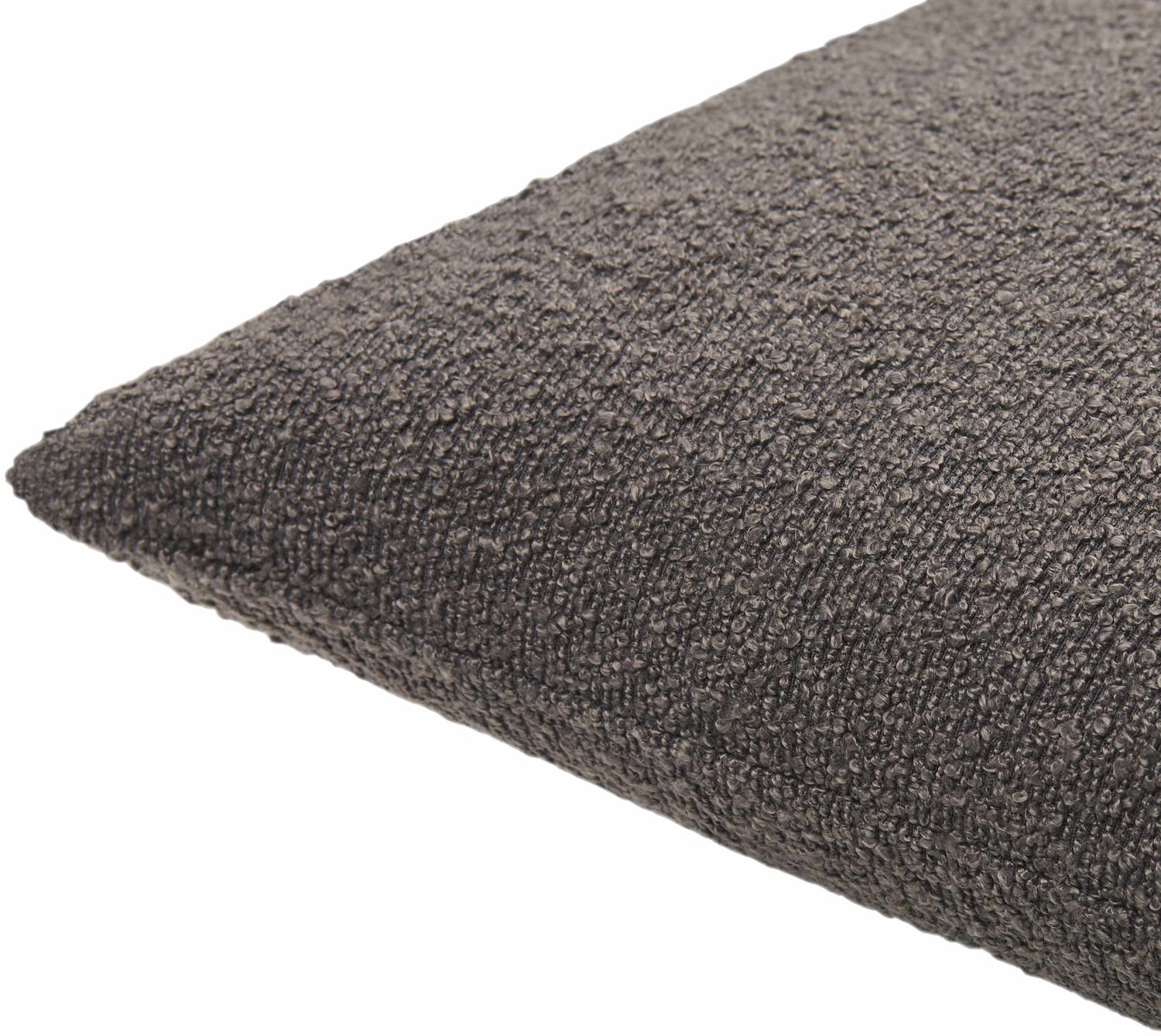 Vedat Charcoal Throw Pillow