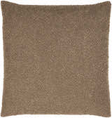 Vedat Earthy Brown Throw Pillow - Clearance