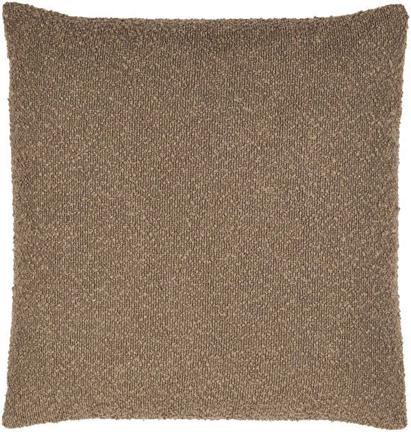 Vedat Earthy Brown Throw Pillow - Clearance