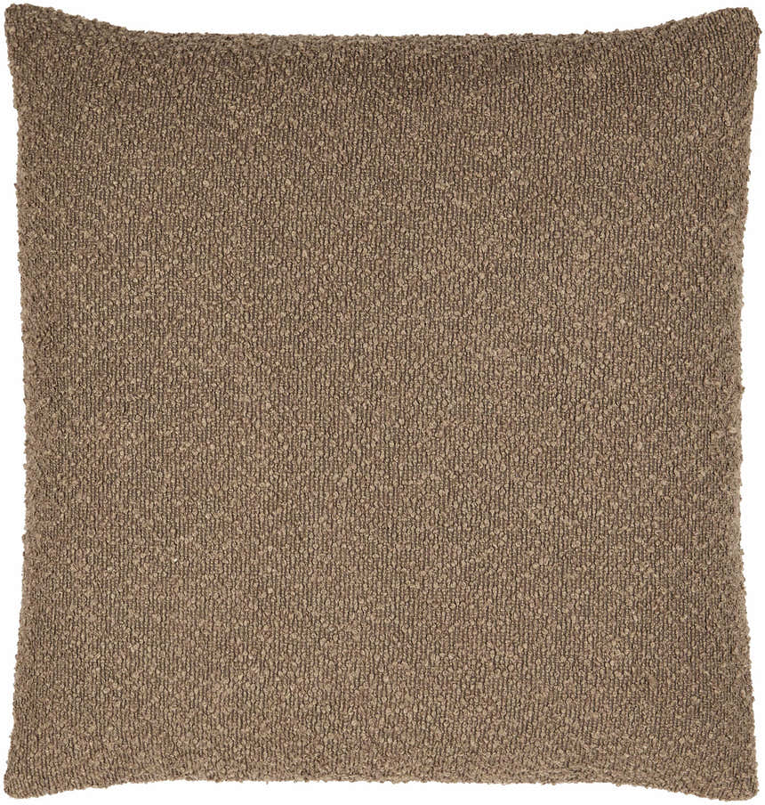 Vedat Earthy Brown Throw Pillow - Clearance
