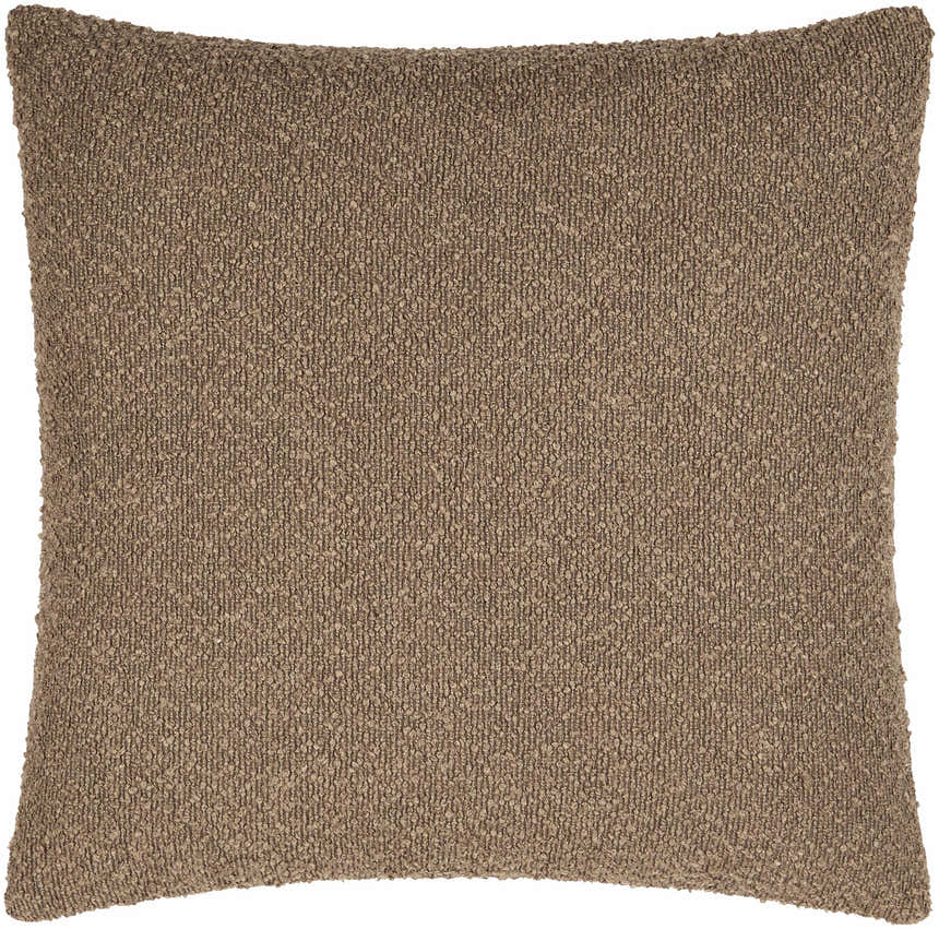 Vedat Earthy Brown Throw Pillow - Clearance