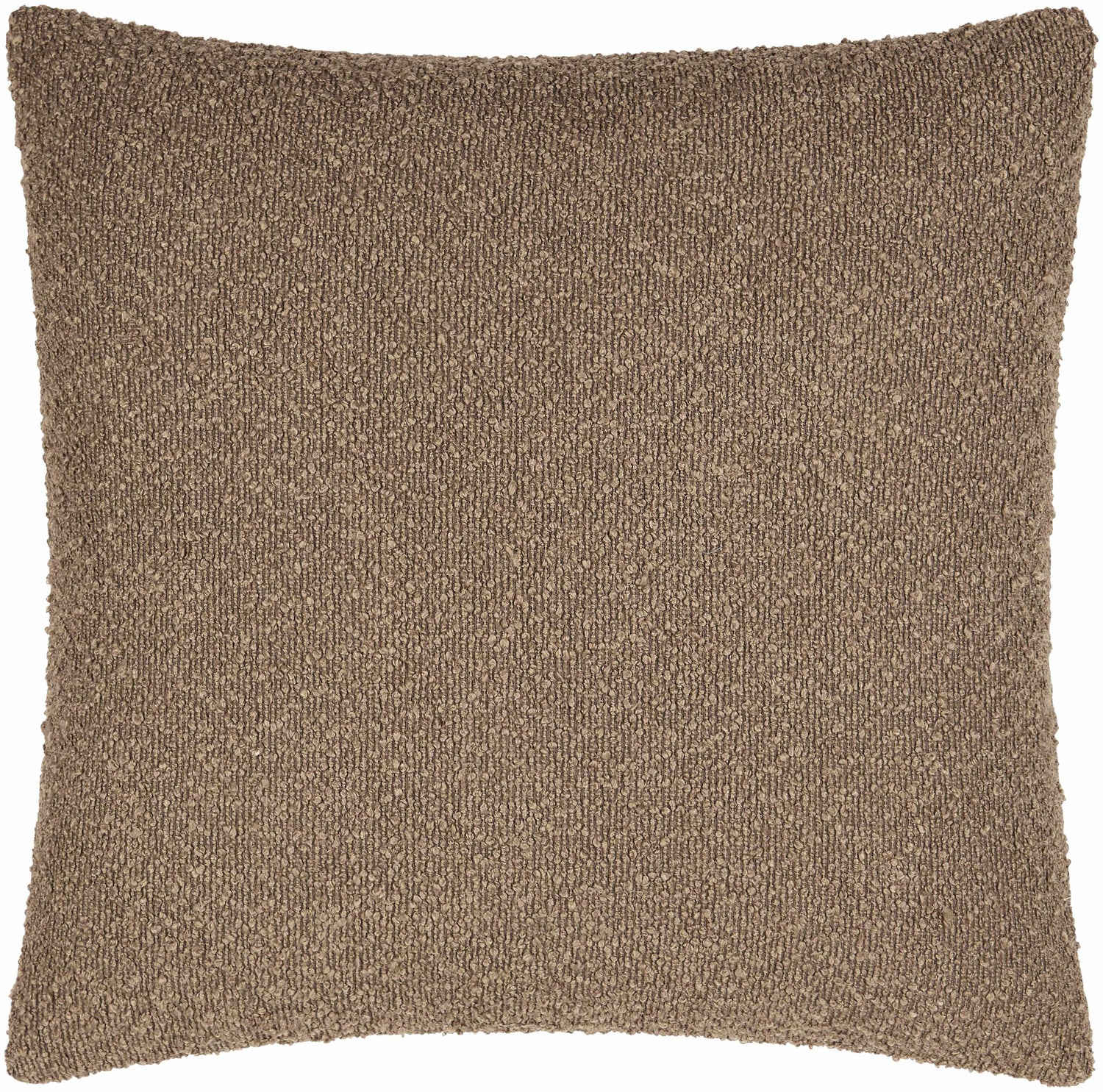 Vedat Earthy Brown Throw Pillow - Clearance