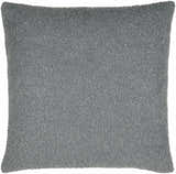 Vedat Slate Gray Throw Pillow