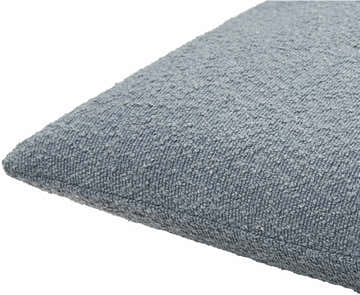 Vedat Slate Gray Throw Pillow