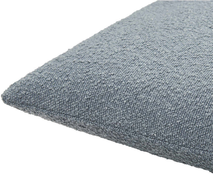 Vedat Slate Gray Throw Pillow