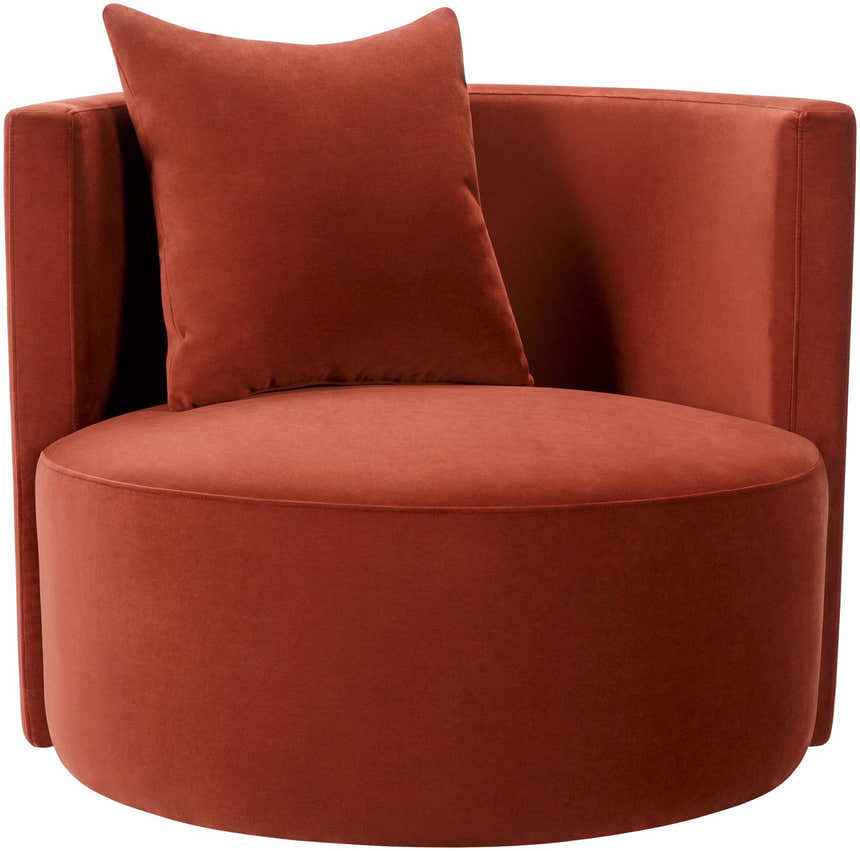 Vendychany Burgundy Swivel Chair - Clearance