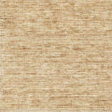 Close-up of the hand-loomed Vezirhan Area Rug. Peach and dark red cotton and wool fibers create a textured, contemporary design. Swatch