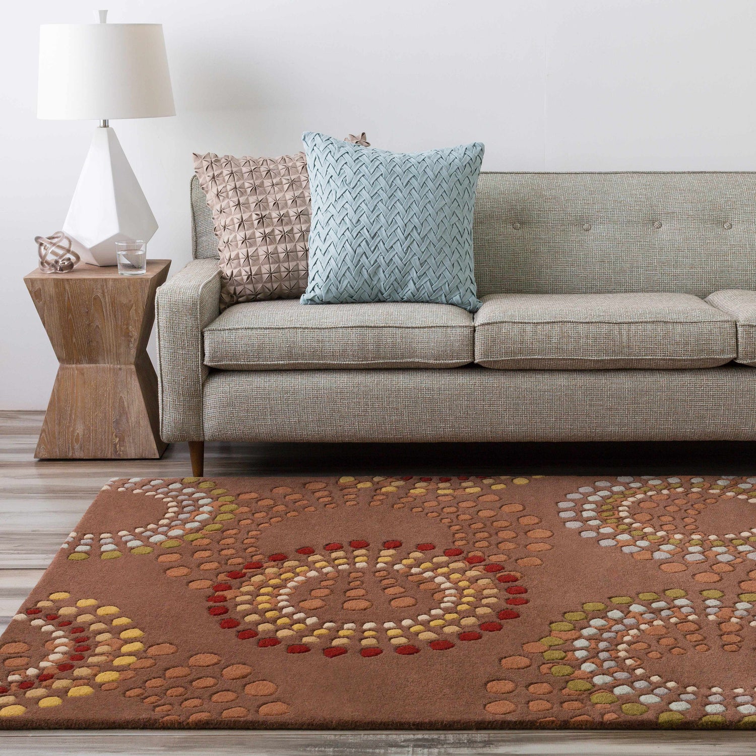 Vineland Modern Wool Area Rug - Clearance