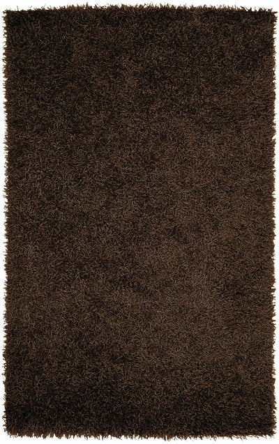 Browder Solid Brown Shag - Clearance