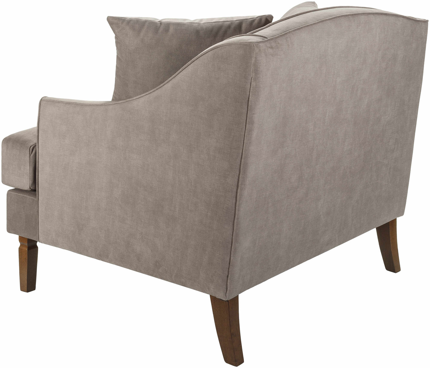 Villovieco Dark Brown Accent Chair