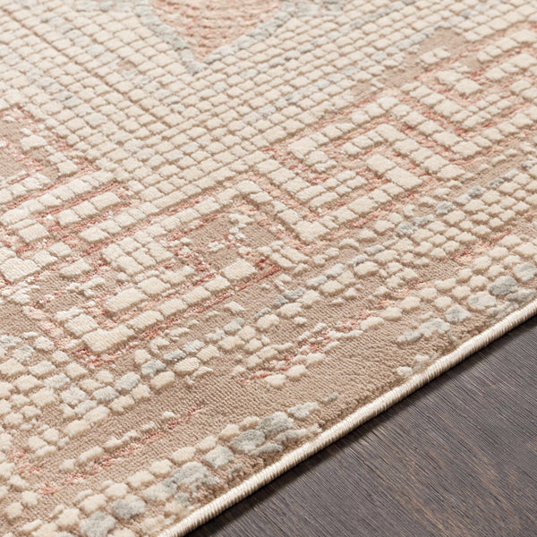 Terlingua Blush Greek Mosaic Carpet - Clearance