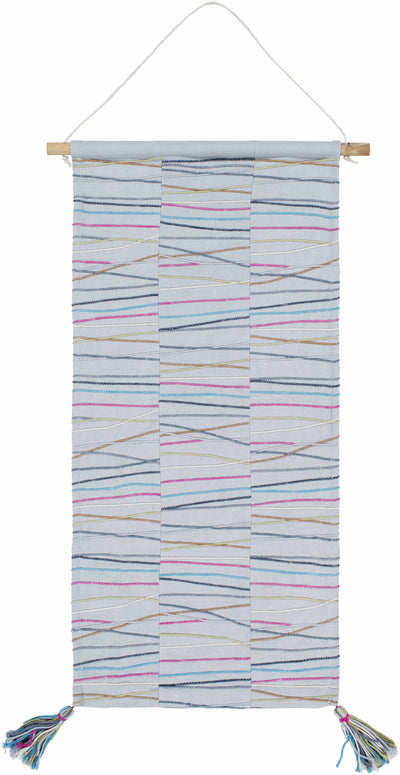 Verden Striped Multicolor Wall Hanging