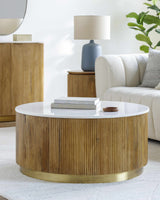 Vikhorevka White Coffee Table