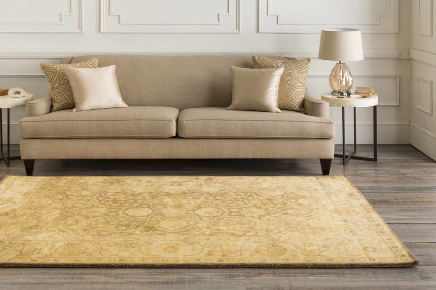 Solvay Mustard Square Throw Pillow - Clearance