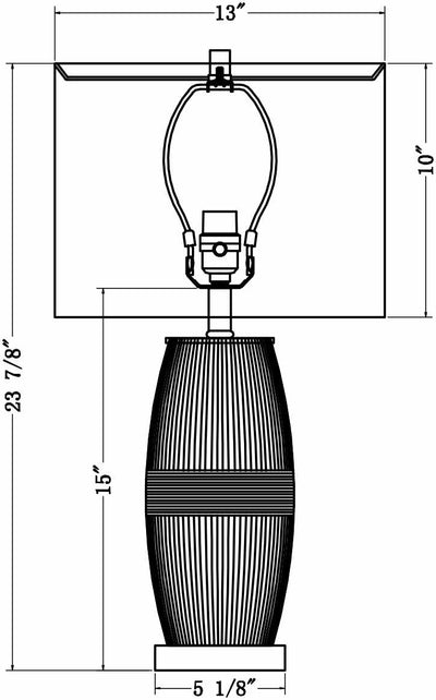 Waddington Table Lamp - Clearance